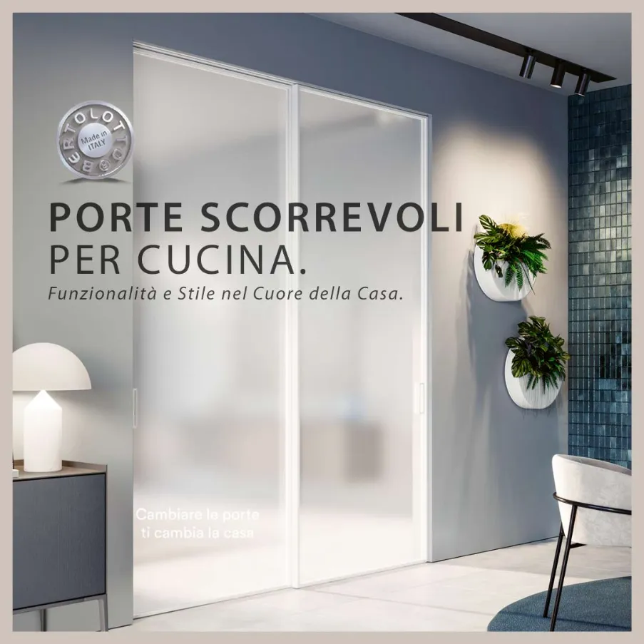 porte scorrevoli cucina 